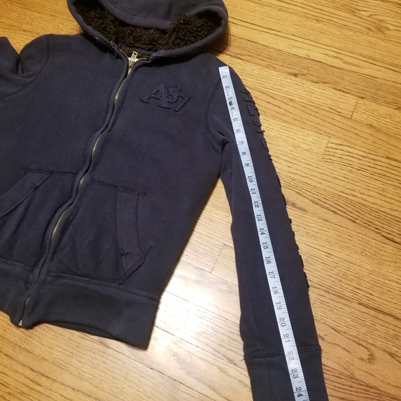 Areopostle fur sweatshirt hoodie/ juniors - Picture 7 of 10